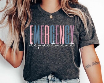 ER Nurse T-Shirt: Emergency Department RN Gift