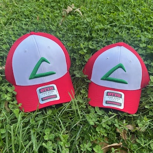 Trucker Hat Ash Ketchum Kids - Etsy