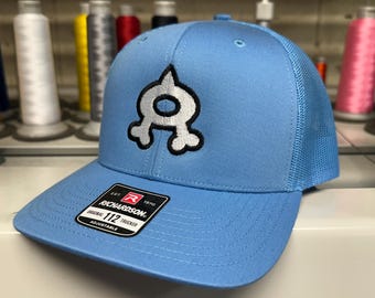 Embroidered Team Aqua Richardson 112 Trucker Hat – Pokémon Cosplay