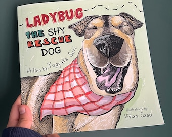 Book, gift, Educational Children's Book, Rescue dog journey, Rescue dog, dog lover, gifts for kids, dog mom, Pet Lover, Dog Mom Gift