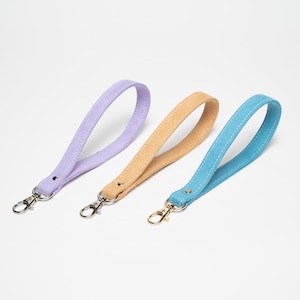 Suede Fabric Wristlet Strap: Durable, Versatile, and Comfortable Accessory for Bags, Purse, Pouch and Wallets (Golden)