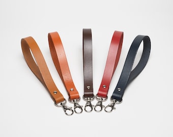 Cowhide Leather Wristlet Strap: Versatile Bag & Purse Accessory