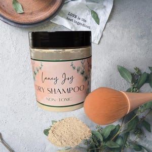 Homemade Dry Shampoo- Organic, All-Natural, Non-Toxic, Benzene-Free