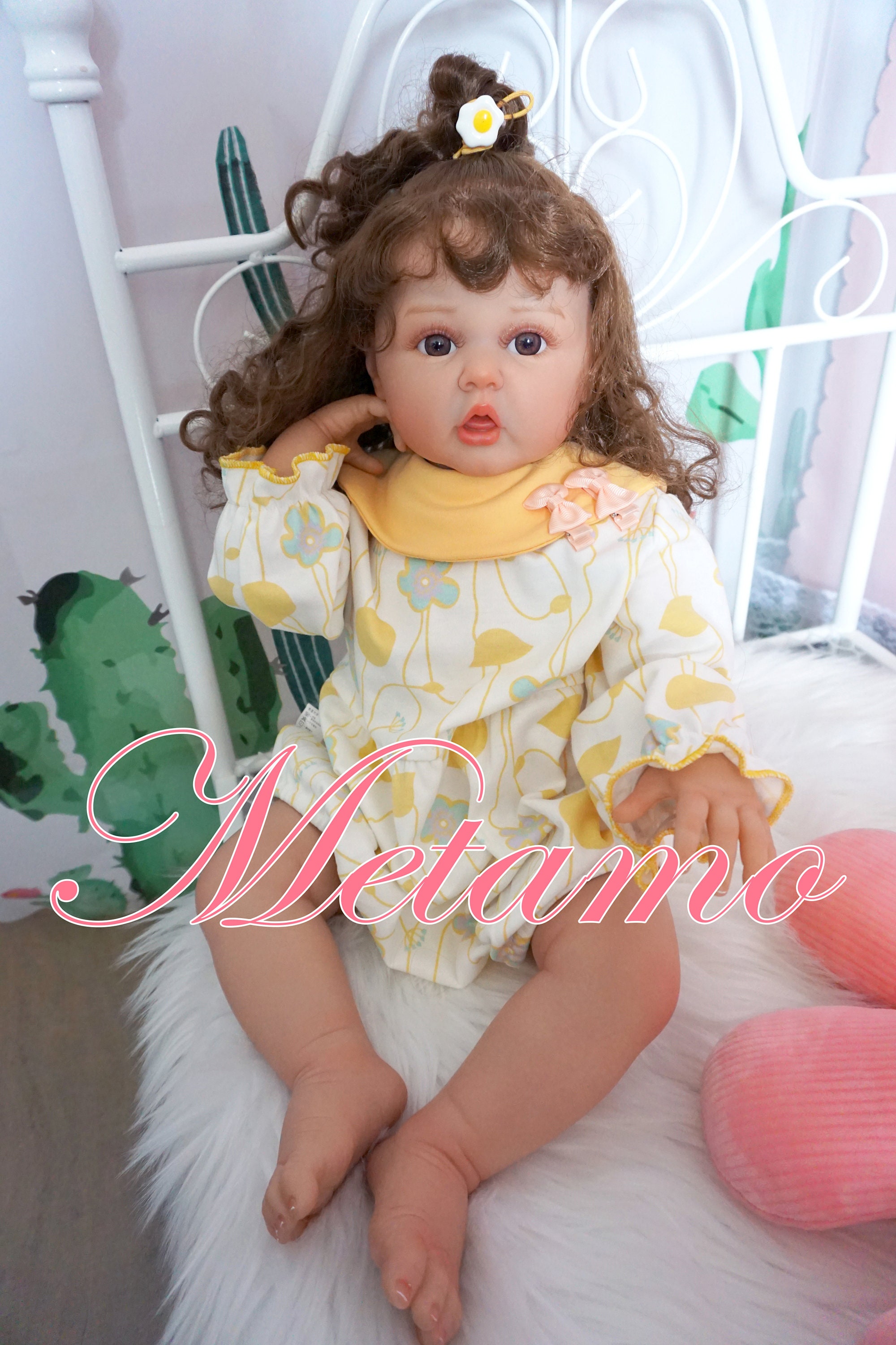 Reborn Babies Girl Doll 24inch Soft Cloth Body Reborn Toddler Etsy