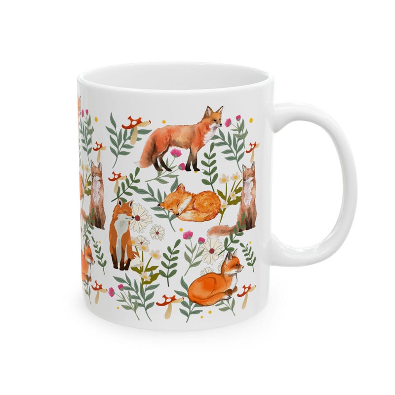 Fox Tea Cup - Etsy