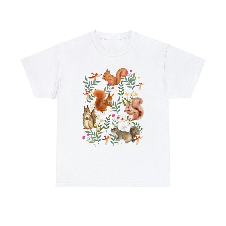 Squirrel Tote Bag, Personalised Tote Bag For Squirrel Lovers