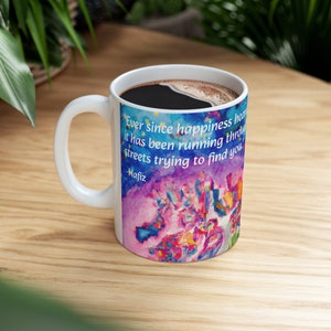 Hafiz Quote Mug