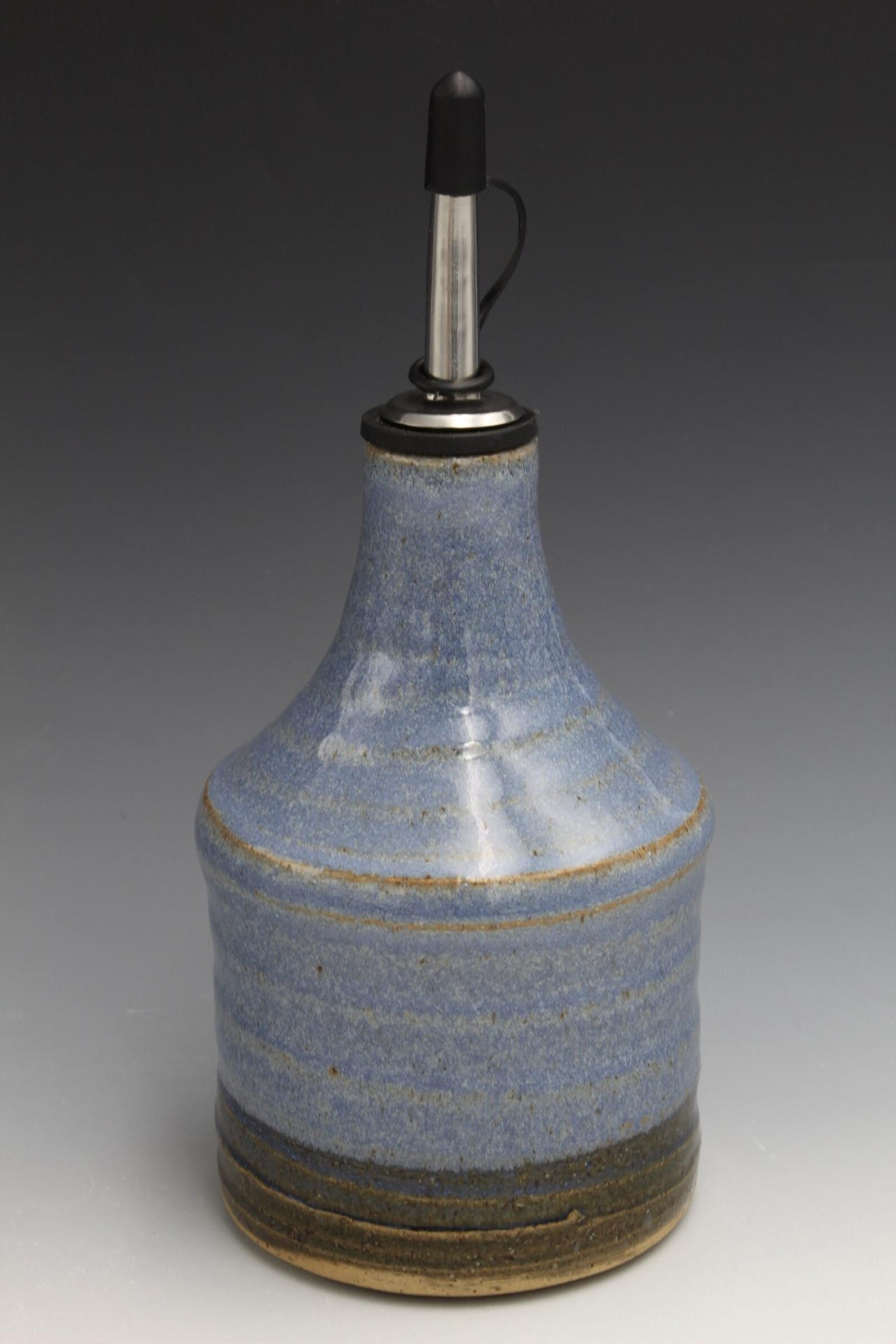 Handmade Oil Bottle Opal Blue Etsy