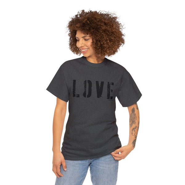 Unisex LOVE Love Shirt Summer Summervibes woman streetstyle modisches Shirt