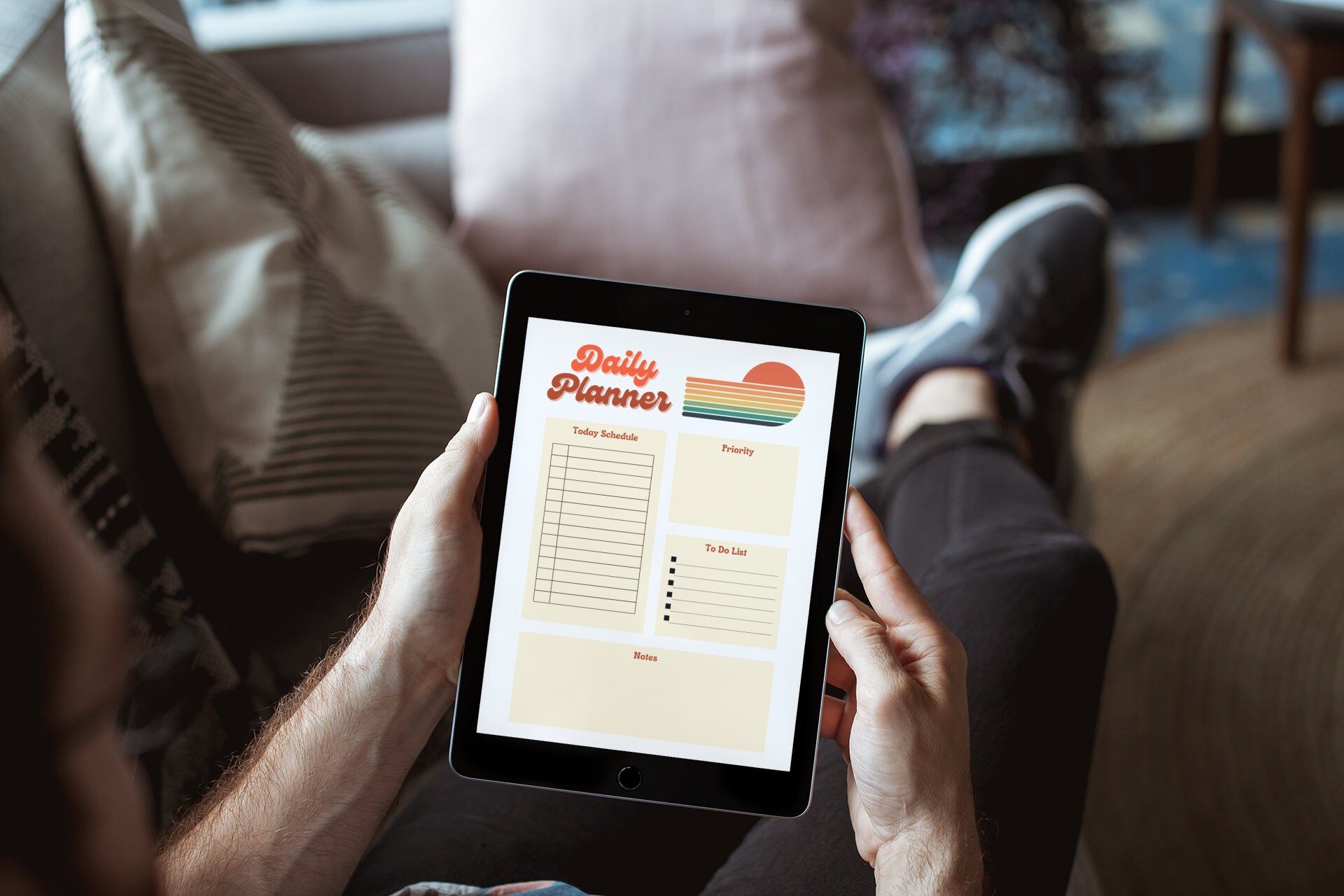 Premium Daily Planner Digital Daily Planner iPad Daily Etsy