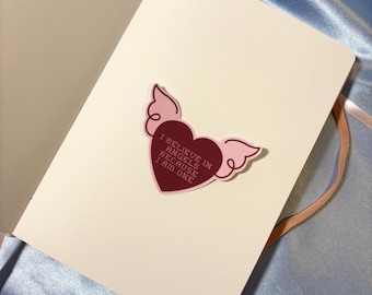 I Believe In Angels Because I Am One Sticker