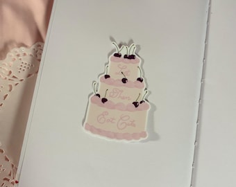 Let Them Eat Cake! Sticker