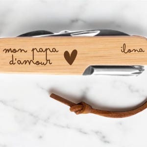 Personalized Engraved Swiss Army Knife / Personalized Engraved Multifunctional Pocket Knife / Dad Gift / Father&#39;s Day Gift
