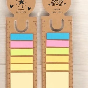 Portanotas y marcapáginas personalizable: regalo de fin de curso