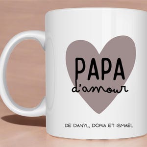 Father’s Day Mug – Dad Gift – “Loving Dad” – Personalized Mug