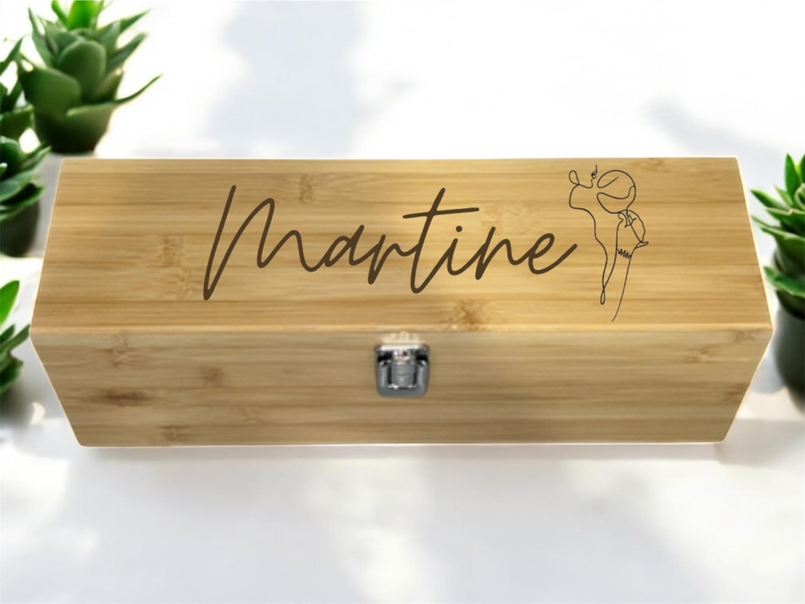 Personalised Custom Bamboo Bottle Opener + Gift Box