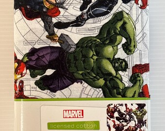 MARVEL Avengers Unite Cotton Fabric Yard