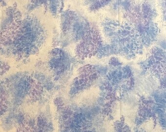 Cloud‑Swirled Batik Cotton – Blue & Purple Quilting Fabric by Northcott Silk Inc.