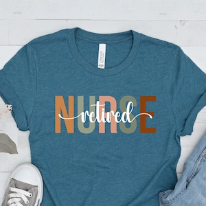 Krankenschwester im Ruhestand Shirt, Krankenschwester Ruhestand Geschenk, Ruhestand Party Geschenk, Krankenschwester Geschenk im Ruhestand, Krankenschwester Leben Shirt, medizinische Ruhestand Shirt für Frauen