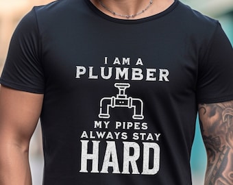 Lustiges Klempner Shirt, Klempner Geschenkidee, Klempner Arbeit Tshirt, Klempner Papa Shirt, Klempner Ehemann Geschenk, Vatertagsgeschenk