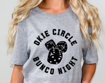 Custom Bunco Night Shirt, Bunco Player Shirt, Bunco Game Group Shirt