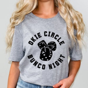 Custom Bunco Night Shirt, Bunco Player Shirt, Bunco Game Group Shirt