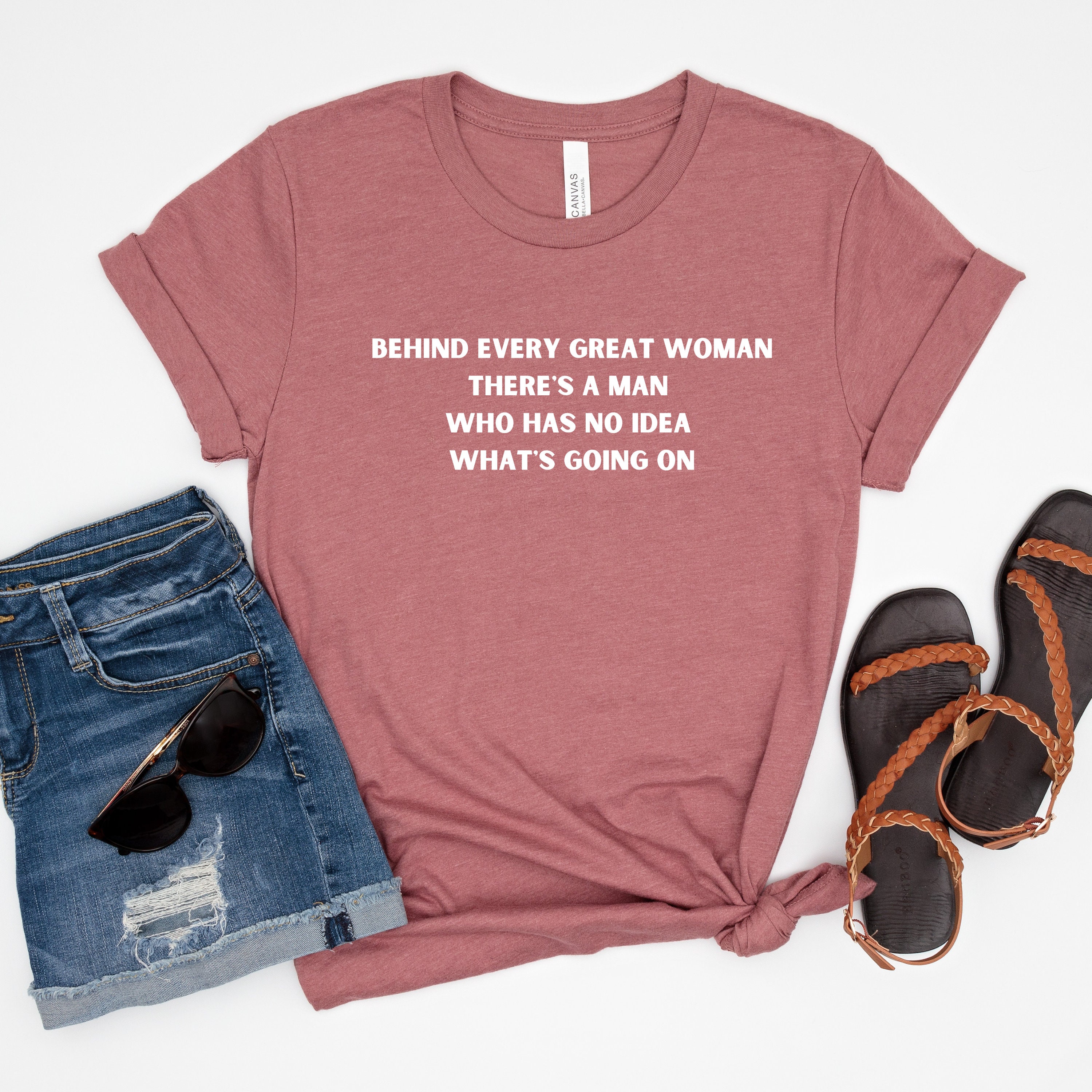 T-shirt Humoristique Pour Homme 'My Wife Says' - Coton Gildan 5000 - Taille Large