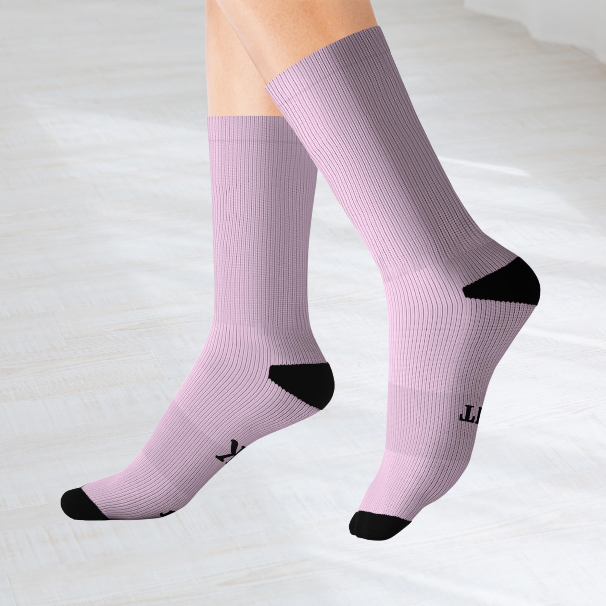 Calzini Per Parto E Gravidanza Con Scritta Relax Breathe Push – Antiscivolo, Morbidi In Cotone, Rosa, Taglia Unica, Regalo Per Futura Mamma