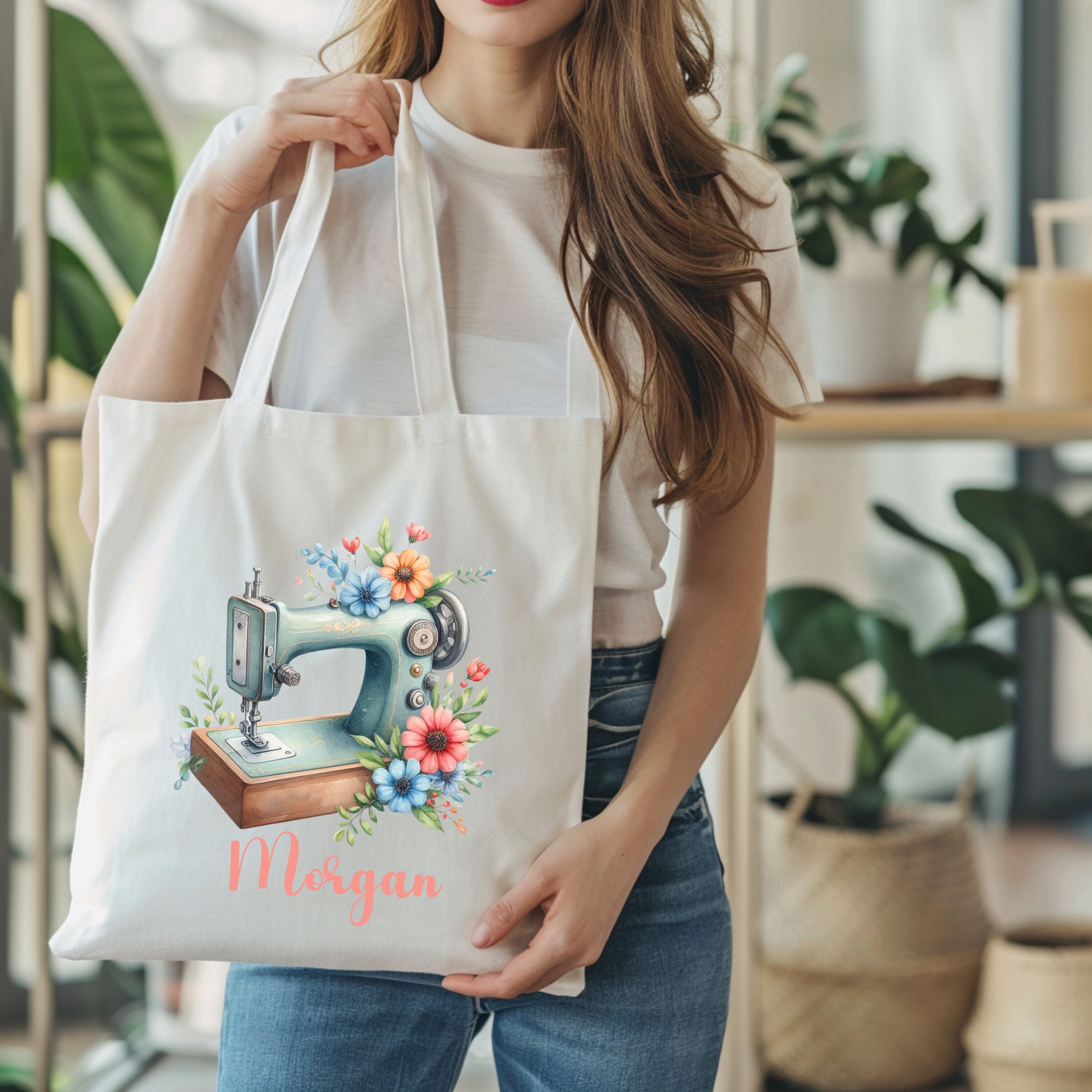 Niedliche Tragetasche Für Quilter & Näherinnen – Praktisch & Motivierend Bedruckt