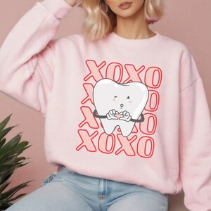 Dentist Sweatshirt Gift for Dentist Dental Hygienist Dental Assistant, Dental School, Dental Student, Dental Office Shirt, Cute Teeth Shirt