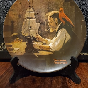 Norman Rockwell collectible pate
