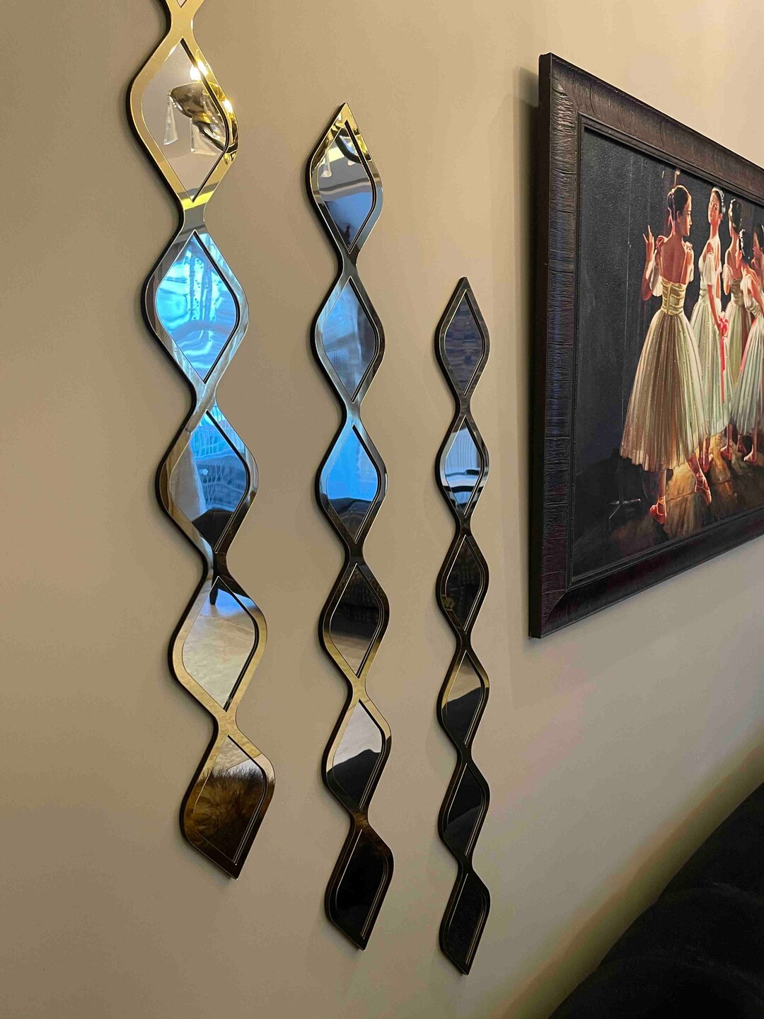 Water Drop Mirror 3D Wall Decor Mirror Decorative Teardrop Etsy