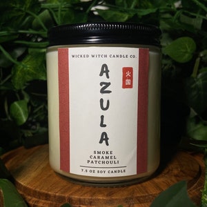 Azula | Avatar the Last Airbender Candle | Avatar the Last Airbender | Pet-Friendly Candle | Handmade Candle | 7.5 oz