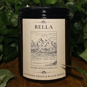 Bella | Twilight Candle | Book Candle | Film Candle | Movie Candle | Pet-Friendly Candle | Handmade Candle | 7.5 oz