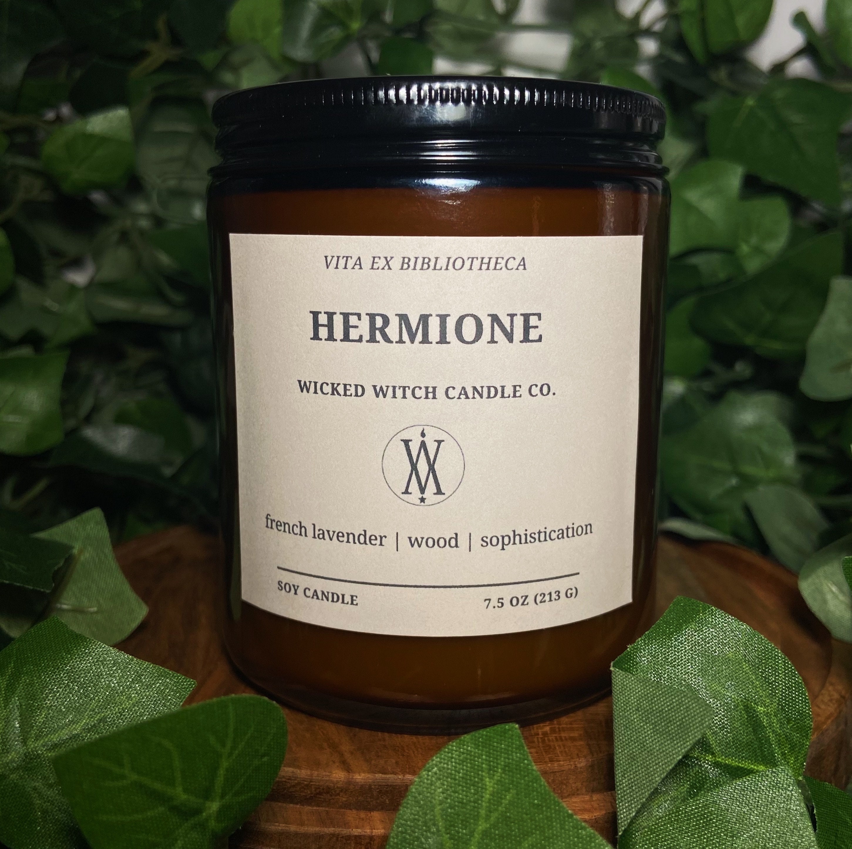 Hermione Book Candle Handmade Candle Petfriendly Candle Etsy