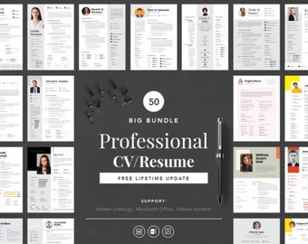 Big Bundle Professional CV Resume