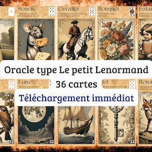 Le secret du petit Lenormand : 36 Cartes à télécharger en français