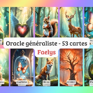 NEW - Oracle Faelys 53 Divinatory Cards - Spiritual Guidance & Intuition Game