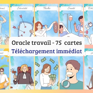 Oracle French My vocation | 75 cards for guidance in your professional life