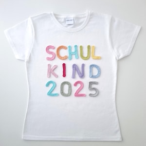 Instrucciones de costura cadena de banderines, instrucciones de crochet escolar niño 2025 letras y números