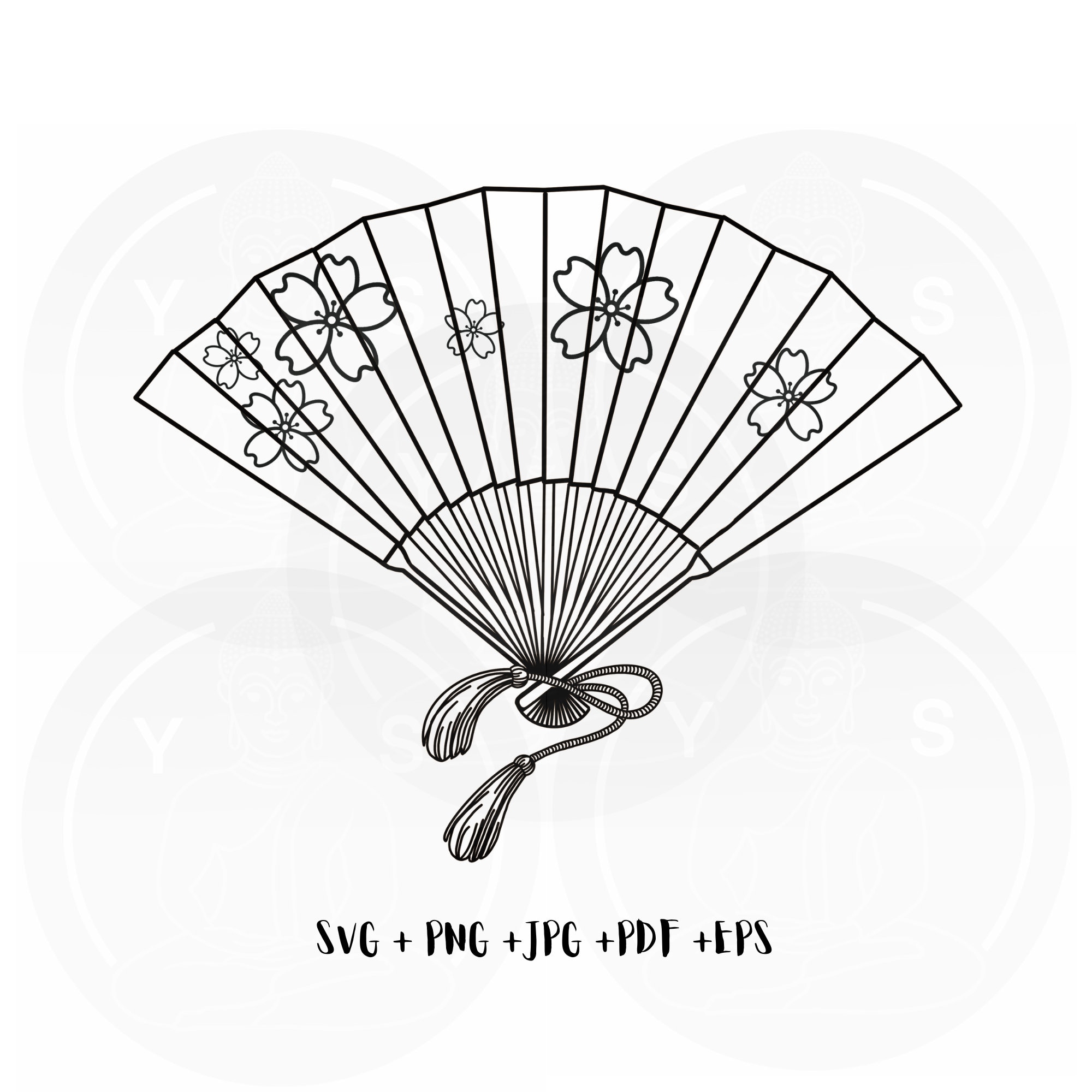 Hand Fan Drawing
