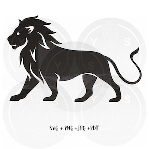 Leo- 12 star signs/zodiac signs clipart Svg Png Jpg Pdf/Cricut/ Silhouette/Cut File/Clipart/Vector Files/Astrology Art/Digital Downloads