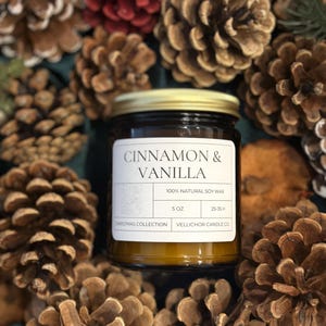 Cinnamon & Vanilla Candle