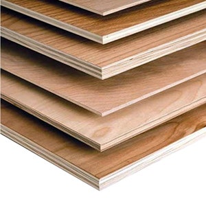 Hardwood Plywood Ply Sheets - Cut To Size Boards Panels - 3.6mm 5.5mm 9mm 12mm 18mm 25mm