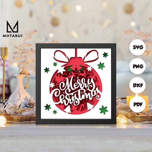 Happy Christmas shadow box svg, Christmas paper cut light box, cricut files, 3D Nativity Scene shadow box, layered cardstock svg Happy Christmas shadow box svg, Christmas paper cut light box, cricut files, 3D Nativity Scene shadow box, layered cardstock svg