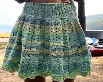The AURELIA Skirt - Crochet Pattern | Pdf | Beginner