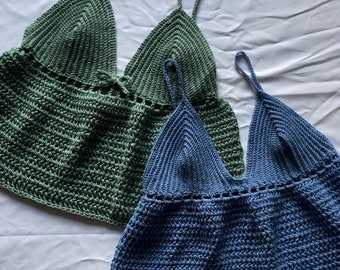 Top BABYDOLL - patrón de crochet | pdf | patrón paso a paso con imágenes | ajustable