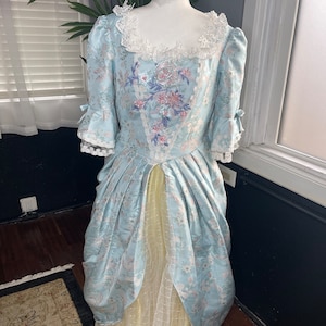 Mittelalter Kleid Rokoko Barock Marie Antoinette Ballkleider 18. Jahrhundert Renaissance Historische Periode Kleid #1