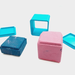 Square, Cube shampoo bar mold