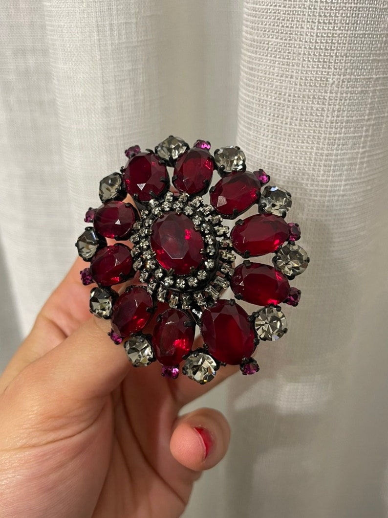 Spilla Vintage A Forma Di Lucertola Con Strass: Spilla Geco Color Argento, Occhi Blu - Italia